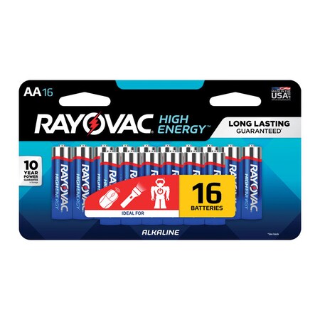 Rayovac Alka Battery Aa Rayo 16Pk 815-16LTK